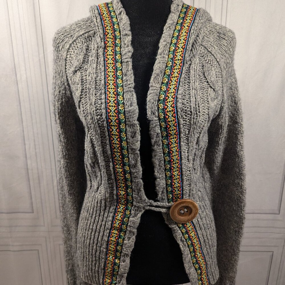 Free People Hooded Cardigan